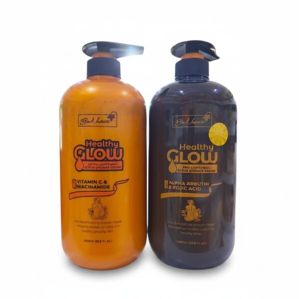 Bio Nature Healthy Glow Scrub Shower Cream Collection — 1000ml