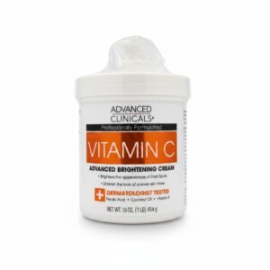 Advanced Clinicals Vitamin C Advanced Brightening Cream – 454g — skincare available at Kendera Skincare & Cosmetics, Enugu