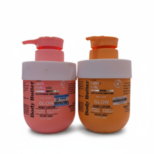Body Butter All-Over Glow Body Lotions – 400ml — skincare available at Kendera Skincare & Cosmetics, Enugu