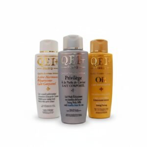 QEI+ Paris Body Milk Collection – 500ml — skincare available at Kendera Skincare & Cosmetics, Enugu