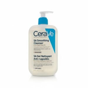 CeraVe SA Smoothing Cleanser — 473ml — skincare available at Kendera Skincare & Cosmetics, Enugu