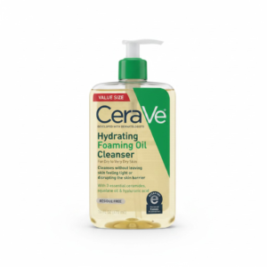 CeraVe Hydrating Foaming Oil Cleanser — 473ml — skincare available at Kendera Skincare & Cosmetics, Enugu