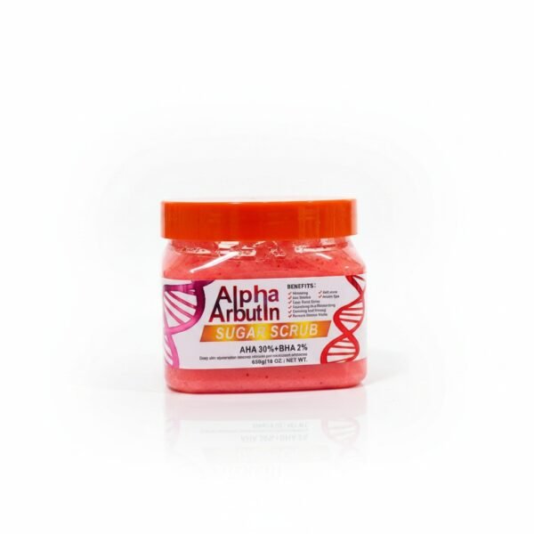 Alpha Arbutin Sugar Scrub AHA 30% + BHA 2% — 650g