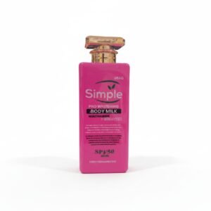 UBAG Simple Whitening Body Milk Collection SPF 50 — 480ml
