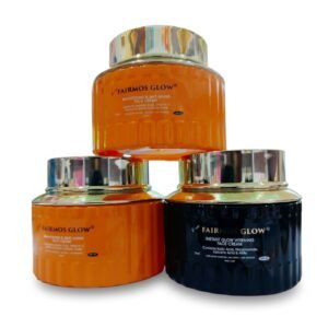 Fairmos Glow Face Cream Collection — skincare available at Kendera Skincare & Cosmetics, Enugu