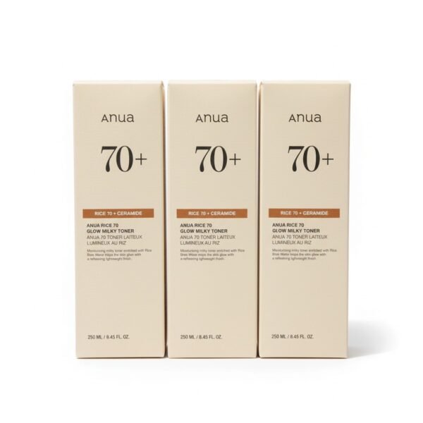 Anua Rice 70 Glow Milky Toner — 250ml