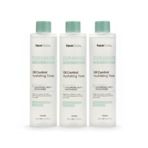 Face Facts Ceramide Oil Control Hydrating Toner — 200ml — skincare available at Kendera Skincare & Cosmetics, Enugu