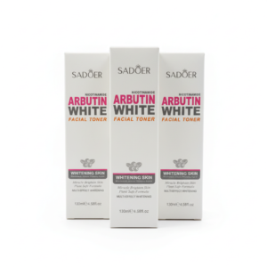 Sadoer Arbutin White Facial Toner — 130ml — skincare available at Kendera Skincare & Cosmetics, Enugu