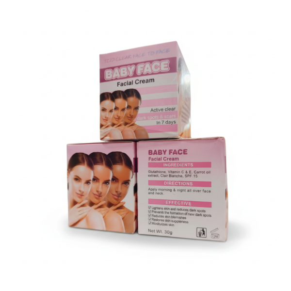 Baby Face Facial Cream SPF 15 — 30g