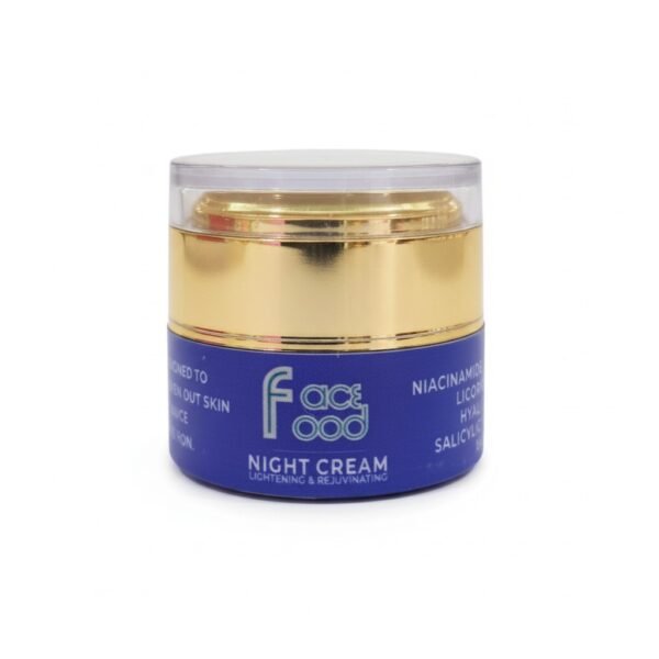 Face Food Night Cream Lightening & Rejuvenating — 50ml