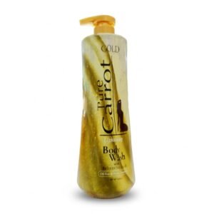 Gold Pure Carrot Lightening Body Wash with Salicylic Acid — skincare available at Kendera Skincare & Cosmetics, Enugu