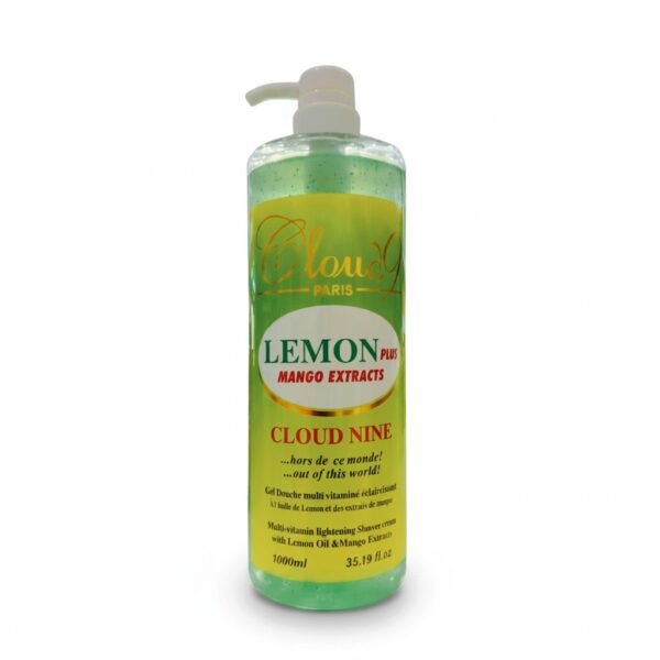 Cloud Nine Lemon Plus Mango Extracts Lightening Shower Cream — 1000ml