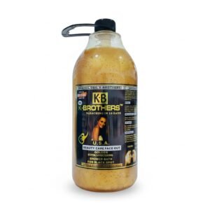 K-Brothers Golden Super Lightening Shower Bath — skincare available at Kendera Skincare & Cosmetics, Enugu
