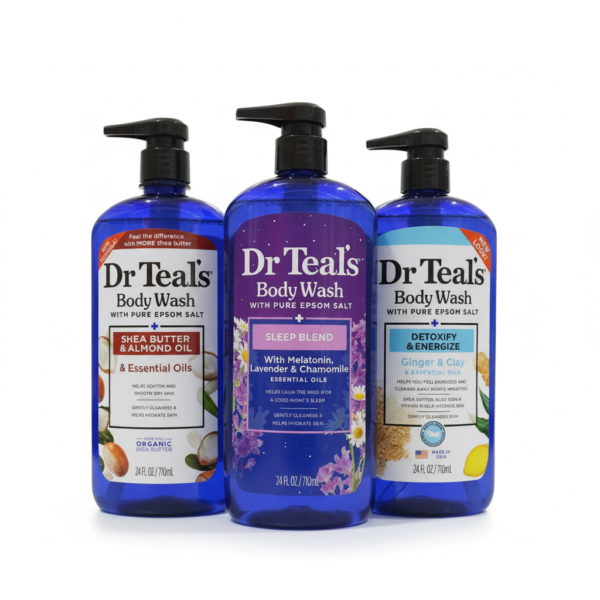 Dr Teal's Body Wash with Pure Epsom Salt Collection — 710ml