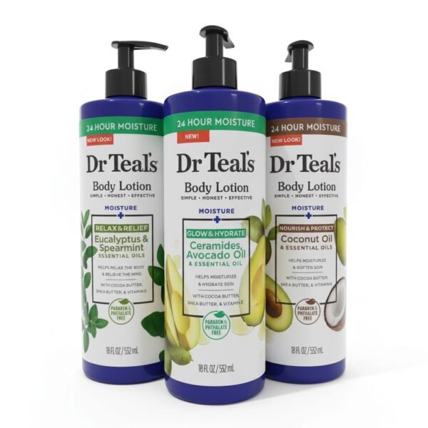 Dr Teal's 24 Hour Moisture Body Lotion Collection — 532ml