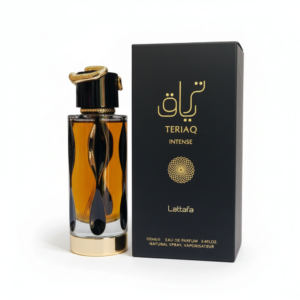 Lattafa Teriaq Eau de Parfum — 100ml — fragrance available at Kendera Skincare & Cosmetics, Enugu