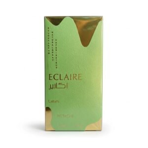 Lattafa Eclaire Pistache Eau de Parfum 50ml — fragrance available at Kendera Skincare & Cosmetics, Enugu
