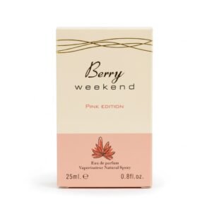 Berries Weekend Pink Edition Eau de Parfum Set — 25ml — fragrance available at Kendera Skincare & Cosmetics, Enugu