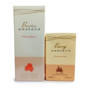 Berries Weekend Pink Edition Eau de Parfum Set — 100ml — fragrance available at Kendera Skincare & Cosmetics, Enugu