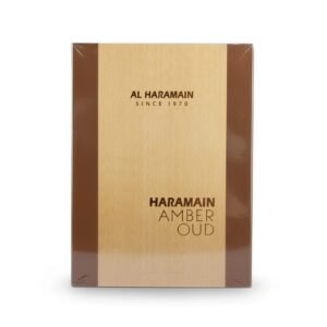 Al Haramain Amber Oud — 60ml — fragrance available at Kendera Skincare & Cosmetics, Enugu