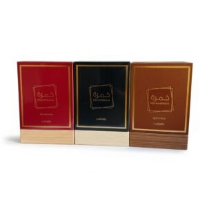 Lattafa Khamrah Fragrance Collection — fragrance available at Kendera Skincare & Cosmetics, Enugu