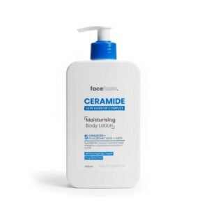 Face Facts Ceramide Skin Barrier Complex Moisturising Body Lotion — 400ml — skincare available at Kendera Skincare & Cosmetics, Enugu