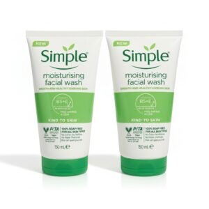 Simple Moisturising Facial Wash — 150ml — skincare available at Kendera Skincare & Cosmetics, Enugu