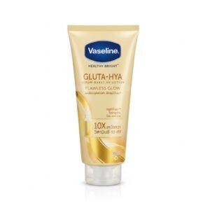 Vaseline Gluta-Hya Flawless Glow Body Lotion — 200ml — soap available at Kendera Skincare & Cosmetics, Enugu