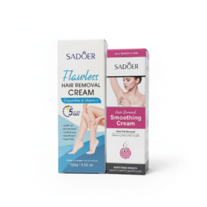 Sadoer Hair Removal Cream Collection — personal care available at Kendera Skincare & Cosmetics, Enugu