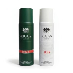 Riggs London Perfumed Deodorant Body Spray Collection — fragrance available at Kendera Skincare & Cosmetics, Enugu