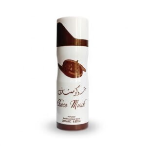 Choco Musk Perfumed Deodorant Body Spray – 200ml — fragrance available at Kendera Skincare & Cosmetics, Enugu