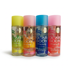 Dear Body Fantastic Series Fragrance Mist Collection – 250ml — fragrance available at Kendera Skincare & Cosmetics, Enugu