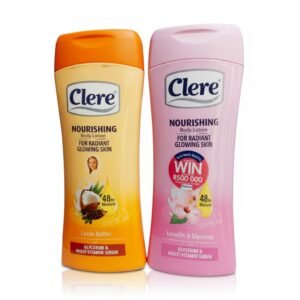 Clere Nourishing Body Lotion Collection – 400ml — skincare available at Kendera Skincare & Cosmetics, Enugu