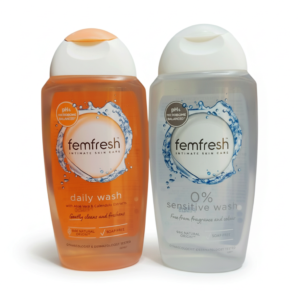 Femfresh Intimate Wash Collection — skincare available at Kendera Skincare & Cosmetics, Enugu