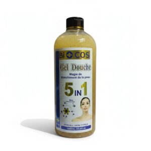Bi+COS Gel Douche 5 in 1 – 1000ml — skincare available at Kendera Skincare & Cosmetics, Enugu