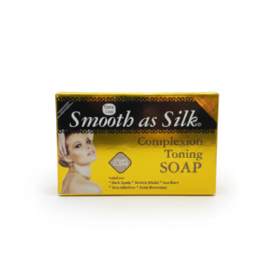 Smooth as Silk Complexion Toning Soap 100g — soap available at Kendera Skincare & Cosmetics, Enugu