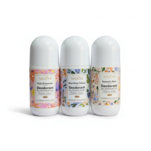 Sadoer Perfume Aroma Deodorant Roll-On Collection — 50ml — personal care available at Kendera Skincare & Cosmetics, Enugu