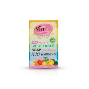 VeetGold Natural Vegetable Soap X10 Whitening — 200g — soap available at Kendera Skincare & Cosmetics, Enugu