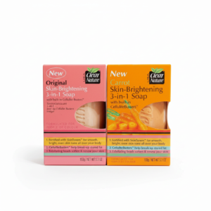 Clear Nature Skin-Brightening 3-in-1 Soap Collection — 150g — soap available at Kendera Skincare & Cosmetics, Enugu