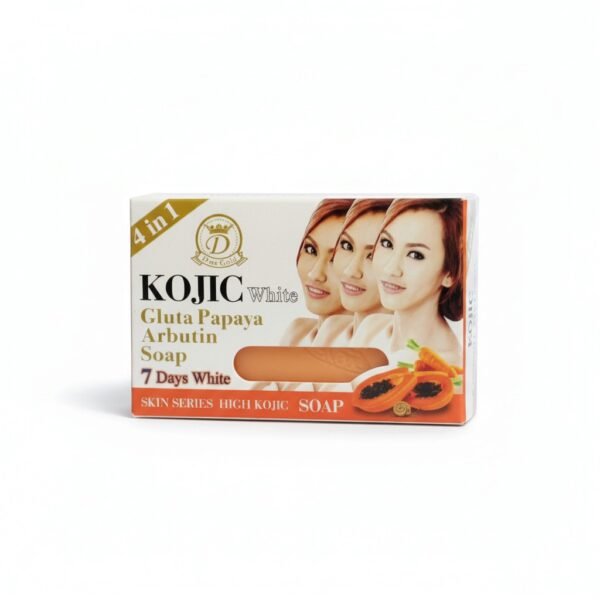 Kojic White Gluta Papaya Arbutin 4-in-1 Soap — 160g
