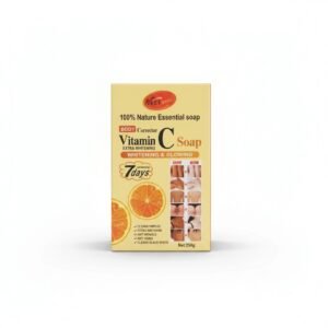 VeetGold Vitamin C Body Corrector Soap — 250g — skincare available at Kendera Skincare & Cosmetics, Enugu