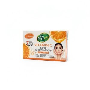 VeetGold Vitamin C Extra Whitening Soap — soap available at Kendera Skincare & Cosmetics, Enugu